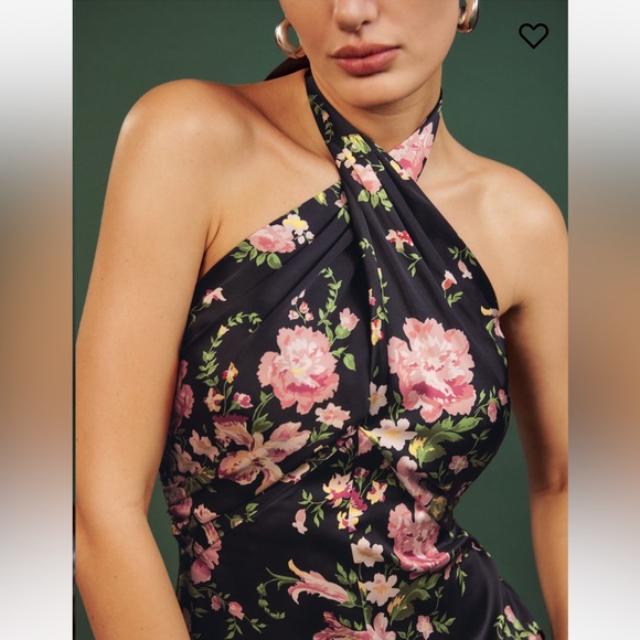 Reformation Maddison Silk Dress - Picture 3 of 10